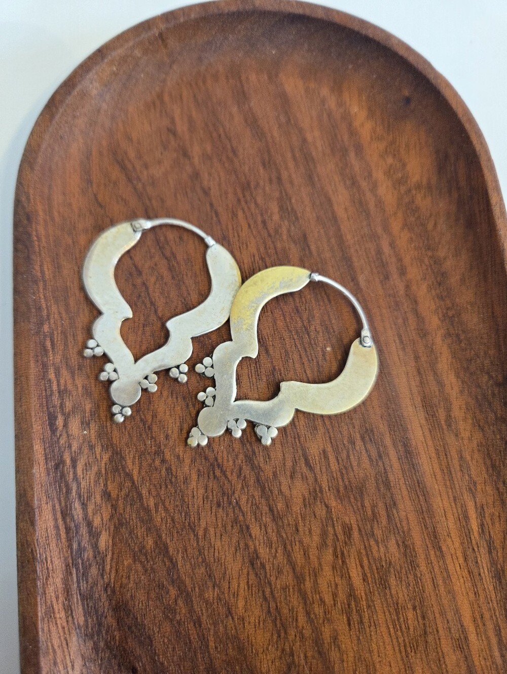 Silver Plated Balinese Earrings